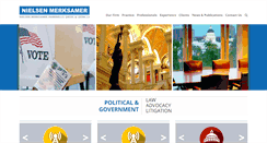 Desktop Screenshot of nmgovlaw.com